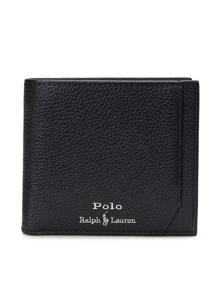 Polo Ralph Lauren Portfel 405963225001 Czarny. Czarne portfele Polo Ralph Lauren, bez wzorów, ze skóry. Za 341.99 zł.