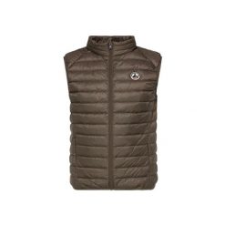 Kurtka puchowa bez rękawów JOTT Tom. Brązowe kurtki Jott, m, bez wzorów, z puchu, bez kaptura. Za 321.99 zł.