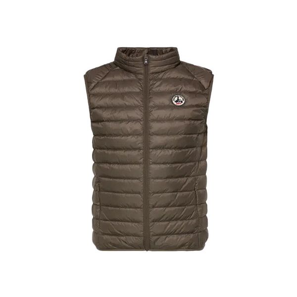 Kurtka puchowa bez rękawów JOTT Tom. Brązowe kurtki Jott, m, bez wzorów, z puchu, bez kaptura. Za 321.99 zł.