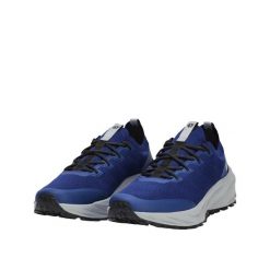 Lekkie, oddychające buty trekkingowe Jack Wolfskin. Niebieskie buty turystyczne Jack Wolfskin, bez wzorów, z materiału, bez zapięcia, trekkingowe. Za 521.00 zł.