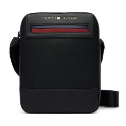 Saszetka Tommy Hilfiger. Czarne saszetki i nerki Tommy Hilfiger, bez wzorów. Za 329.99 zł.