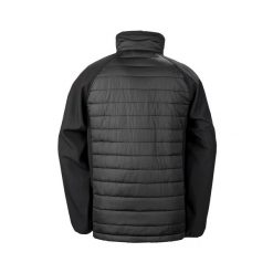 Kurtka softshell z recyklingu Result black compass. Czarne kurtki RESULT, na zimę, m, bez wzorów, z puchu, bez kaptura. Za 186.50 zł.