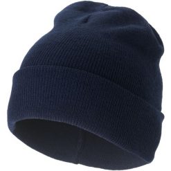 Czapka Irwin. Niebieskie czapki zimowe BULLET, bez wzorów. Za 27.99 zł.