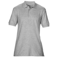 Męska Koszulka Polo Hammer Plain Pique. Szare koszulki polo GILDAN, l, bez wzorów, bez kołnierzyka, bez ramiączek. Za 74.99 zł.