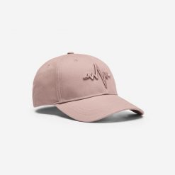 Czapka z daszkiem fitness Domyos. Czarne czapki z daszkiem DOMYOS, bez wzorów, z bawełny. Za 39.99 zł.