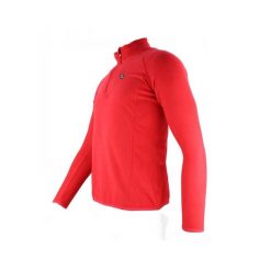 Polar z kapturem zapinany na zamek 1/2 Peak Mountain. Czerwone bluzy z polaru Peak Mountain, na zimę, bez wzorów, z polaru, z kapturem. W wyprzedaży za 123.00 zł.