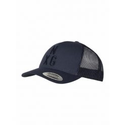 Czapka Protest Nxg Gyoza Trucker. Niebieskie czapki z daszkiem Protest, bez wzorów, z bawełny. Za 172.00 zł.