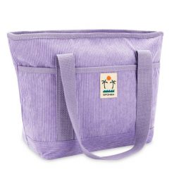 Torba turystyczna termiczna Spokey Aurora. Fioletowe torby na ramię Spokey, bez wzorów, z materiału, na ramię, bez dodatków. Za 44.99 zł.
