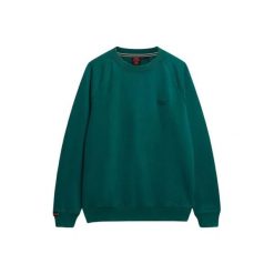 Bluza Superdry Essential Logo. Zielone bluzy Superdry, m, bez wzorów, bez kaptura. Za 282.75 zł.