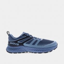 Buty do biegania męskie, Trailfly Standard. Czarne buty do biegania Inov-8, bez wzorów, bez zapięcia, do biegania. Za 491.99 zł.
