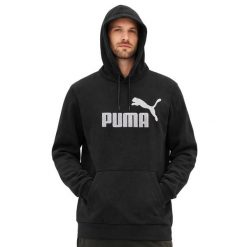 Bluza sportowa kangurka z kapturem męska Puma Hoodle II. Czarne bluzy z kapturem Puma, m, bez wzorów, z kapturem. Za 119.00 zł.