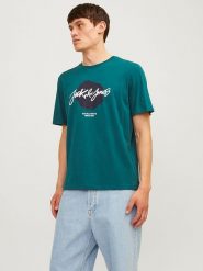 Jack & Jones Koszulka w kolorze morskim rozmiar: M. Niebieskie bezrękawniki Jack & Jones, m, bez wzorów, z bawełny, bez kołnierzyka, bez ramiączek. Za 43.99 zł.