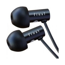 Słuchawki Final Audio E2000C - black. Czarne słuchawki dokanałowe Final Audio. Za 197.00 zł.