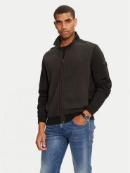 Pierre Cardin Bluza C5 40459/000/4029 Czarny Regular Fit. Czarne bluzy Pierre Cardin, m, bez wzorów, z bawełny, bez kaptura. Za 199.99 zł.
