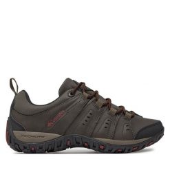 Trekkingi Columbia. Brązowe buty trekkingowe Columbia, bez wzorów, bez zapięcia. Za 289.99 zł.