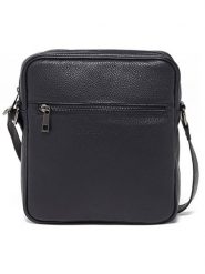 Maison héritage PARIS Skórzana torebka "Kole" w kolorze czarnym - 24,5 x 21 x 5,5 cm rozmiar: onesize. Czarne torby na ramię maison héritage PARIS, bez wzorów, z materiału, na ramię, małe, bez dodatków. Za 260.99 zł.