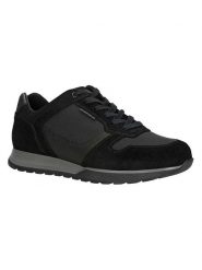 Wojas Skórzane sneakersy w kolorze czarnym rozmiar: 41. Czarne buty sportowe casual Wojas, bez wzorów, z materiału, bez zapięcia. Za 357.45 zł.