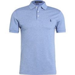 Polo Ralph Lauren SLIM FIT Koszulka polo campus blue heather. Czarne koszulki polo marki Polo Ralph Lauren, z materiału. W wyprzedaży za 314.25 zł.