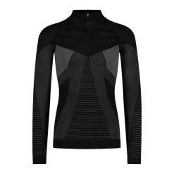 Koszulka termoaktywna z długim rękawem CMP. Czarne bielizna termoaktywna CMP, m, bez wzorów, bez ramiączek. Za 276.00 zł.