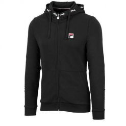 Bluza treningowa męska Fila Benny. Czarne bluzy Fila, m, bez wzorów, z kapturem. Za 401.00 zł.