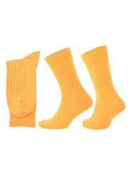 Norfolk Skarpety w kolorze żółtym rozmiar: M. Żółte skarpety Norfolk, bez wzorów, z materiału. Za 26.99 zł.