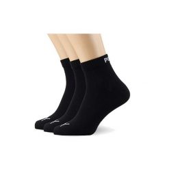 Skarpety męskie Puma QUARTER 3-PACK. Czarne skarpety Puma, bez wzorów. Za 35.99 zł.