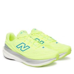 Buty do biegania New Balance. Zielone buty do biegania New Balance, bez wzorów, bez zapięcia, do biegania. Za 849.99 zł.