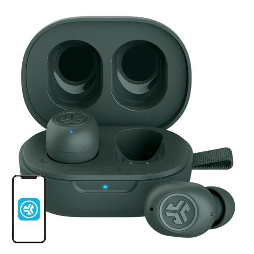 Słuchawki bezprzewodowe TWS Jlab Jbuds Mini (sage grey). Szare słuchawki bezprzewodowe Jlab. Za 220.00 zł.