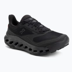 Buty trekkingowe męskie On Running Cloudhorizon 2 Waterproof. Czarne buty turystyczne On, bez wzorów, z materiału, bez zapięcia, trekkingowe. Za 973.20 zł.