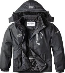 Kurtka męska Surplus Stars czarna r. S. Czarne kurtki Surplus, m, bez wzorów, bez kaptura. Za 318.95 zł.