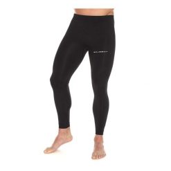 Spodnie do biegania z długą nogawką męskie Brubeck RUNNING FORCE. Czarne bielizna termoaktywna Brubeck, m, bez wzorów, z elastanu, bez ramiączek, do biegania. Za 199.99 zł.