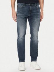 BOSS Jeansy Delaware-1 50559918 Granatowy Skinny Fit. Niebieskie jeansy Boss, m. Za 629.99 zł.