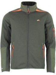 Peak Mountain Kurtka polarowa "Capron" w kolorze khaki rozmiar: M. Brązowe kurtki Peak Mountain, m, bez wzorów, z polaru, bez kaptura. Za 260.99 zł.