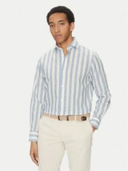 Marciano Guess Koszula 5GHH20 4461Z Niebieski Regular Fit. Niebieskie koszule Marciano Guess, m, z aplikacjami, z bawełny, bez kołnierzyka, bez ramiączek. Za 379.99 zł.