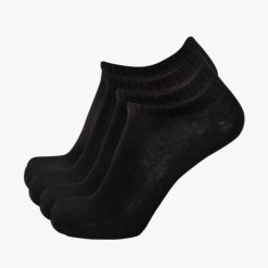 Skarpety sportowe Swedemount Ankle Socks 4-Pack. Czarne skarpetki sportowe SWEDEMOUNT, bez wzorów. Za 59.99 zł.