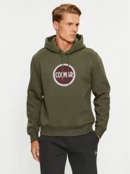 Colmar Bluza Modish 6201 1WX Khaki Regular Fit. Brązowe bluzy Colmar, l, bez wzorów, z bawełny, bez kaptura. Za 289.99 zł.