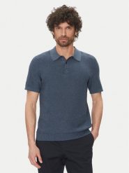 Michael Kors Polo CS560GO469 Niebieski Regular Fit. Niebieskie koszulki polo Michael Kors, m, bez wzorów, z bawełny, bez kołnierzyka, bez ramiączek. Za 499.99 zł.