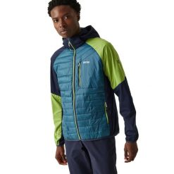 Kurtka hybrydowa męska Andreson Pro. Niebieskie kurtki Regatta, m, bez wzorów, z puchu, bez kaptura. W wyprzedaży za 302.50 zł.