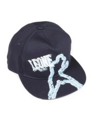 Czapka z daszkiem unisex Leone 1947 Apparel Fighter. Niebieskie czapki z daszkiem LEONE 1947 APPAREL, bez wzorów. Za 42.06 zł.