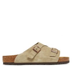 Klapki Birkenstock. Brązowe klapki Birkenstock. Za 479.99 zł.
