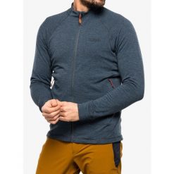 Bluza bez kaptura męska Rab Nexus Jacket. Niebieskie bluzy RAB, m, bez wzorów, bez kaptura. Za 321.69 zł.