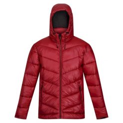 Męska Kurtka Zimowa Puchowa Z Kapturem Toploft II. Niebieskie kurtki Regatta, na zimę, m, bez wzorów, z puchu, z kapturem. Za 239.99 zł.