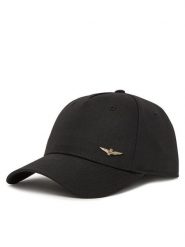 Aeronautica Militare Czapka z daszkiem 251HA1122CT2848 Czarny. Czarne czapki z daszkiem Aeronautica Militare, bez wzorów, z bawełny. Za 119.99 zł.