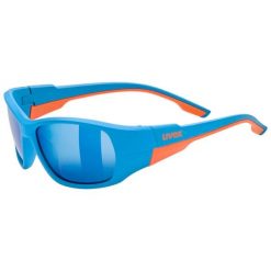 Okulary sportowe Uvex Sportstyle 514. Niebieskie okulary przeciwsłoneczne Uvex. Za 93.68 zł.