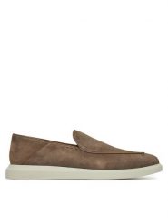 BOSS Półbuty Randy Loaf 50534871 Beżowy. Brązowe eleganckie półbuty Boss, bez wzorów, ze skóry, bez obcasa, bez zapięcia. Za 1,009.00 zł.