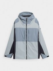4F Kurtka trekkingowa w kolorze niebieskim rozmiar: L. Niebieskie kurtki outdoor i hardshell 4F, l, bez wzorów, bez kaptura, outdoorowe. Za 190.18 zł.