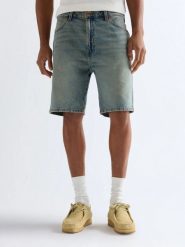 MESKIE SZORTY WRANGLER COWBOY SHORTS CANYON SHADE 112378440. Szorty Wrangler, bez wzorów, z jeansu. Za 149.99 zł.