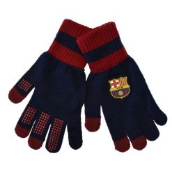 FC Barcelona rękawiczki zimowe junior granatowe. Rękawiczki FC Barcelona, na zimę, bez wzorów. Za 99.00 zł.