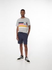 Spodenki męskie ProtestPRTAECKER shorts. Niebieskie krótkie spodenki sportowe Protest, m, bez wzorów, z materiału. Za 129.90 zł.