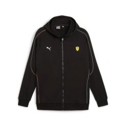 Bluza Sportowa Męska Puma Ferrari Race. Czerwone bluzy z kapturem Puma, m, bez wzorów, z materiału, z kapturem. Za 313.81 zł.